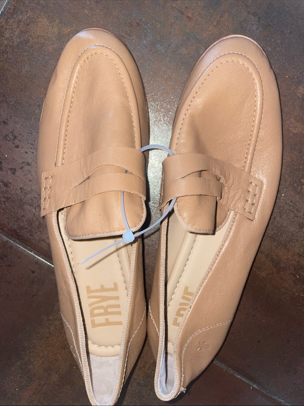Frye leather loafer